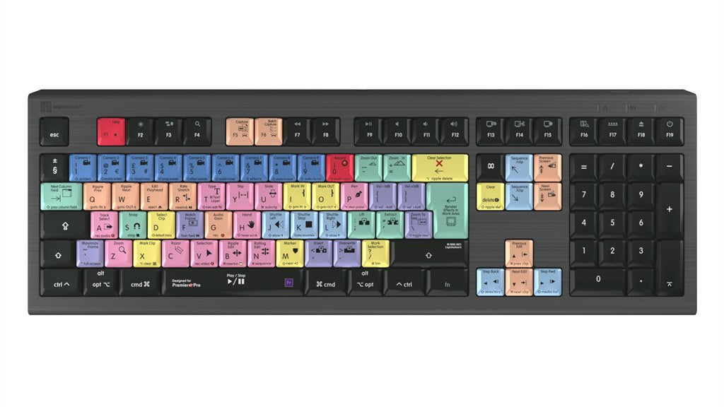 Logickeyboard Adobe Premiere Pro Cc Astra 2 Uk (Mac)