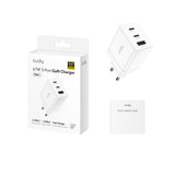 Cudy 3-Port 67w Usb-C Charger With Eu Plug