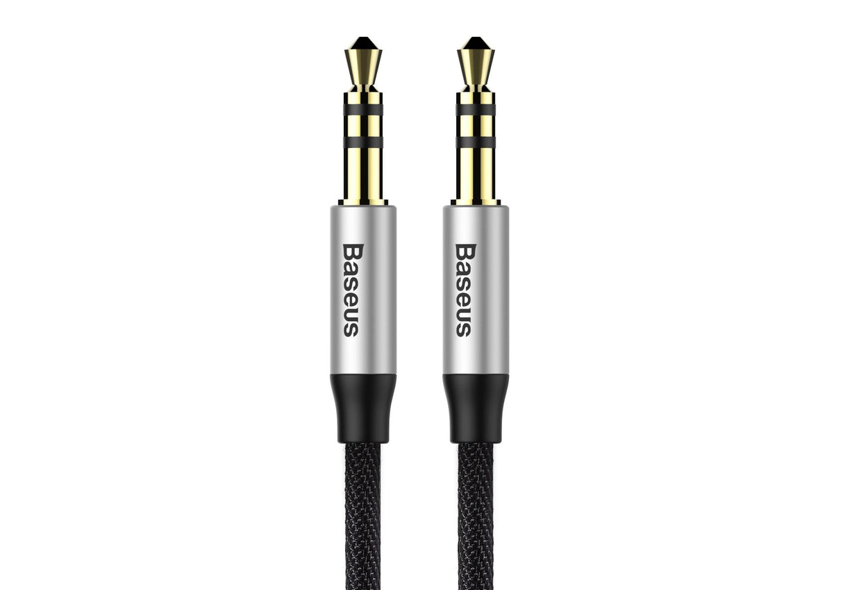 EAN 6953156257207 - Baseus CAM30CS1 cable de audio 1,5 m 3,5mm Negro, Plata imagen 1