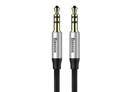 EAN 6953156257207 - Baseus CAM30CS1 cable de audio 1,5 m 3,5mm Negro, Plata imagen 1
