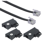 Cable De Conexión Telefónica Schwaiger Rj-11 - Rj-11 6m