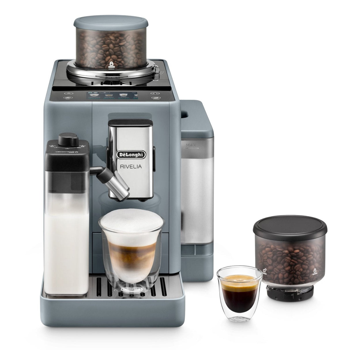 Cafetera Superautomática Delonghi Exam440.55.G Gris