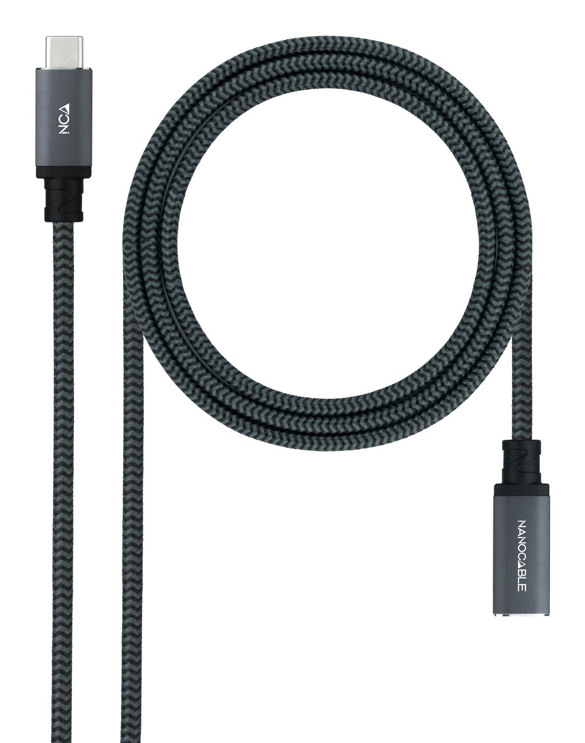 Cable Usb 3.2 Gen2x2 100w 4k/60hz Usb-C M/H 0.5 M