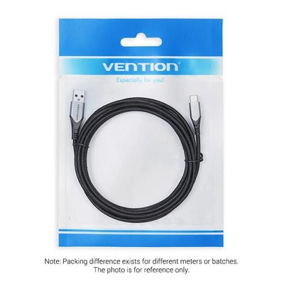 EAN 6922794756090 - Vention COKLH cable USB USB 2.0 2 m USB A USB C 0,48 Gbit/s Gris, Negro imagen 2