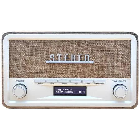 EAN 5706751072192 - Denver DAB-18LW receptor de radio Digital Marrón, Blanco imagen 1