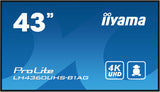 EAN 4948570122295 - iiyama LH4360UHS-B1AG pantalla de señalización Pizarra de caballete digital 108 cm (42.5") LED Wifi 500 c imagen 2