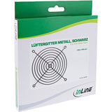Proteccion Ventilador Inline Fan Grill Metal 140x140mm Negro