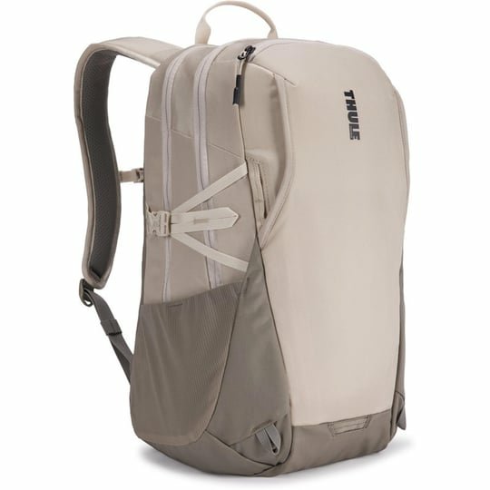 Thule Enroute Tebp4216 - Pelican/Vetiver Mochila Mochila Informal Gris, Blanco Nylon Beige/Gris, Deporte, 39,6 Cm (15.6"), Compartimento Del Portátil, Nylon