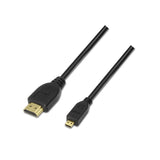 Aisens Cable Micro Hdmi Hec - A Macho-D/Macho - 1.80m - 3d Ethernet - Negro