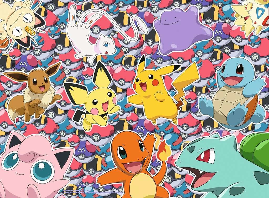 Puzzle Pokemon 100pzs