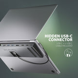 Axagon Hmc-4kx3 Usb 3.0 Hub, Minidp + 2x Hdmi, Lan, Pd, 3x Usb-A, Sd-Kartenleser, Audio