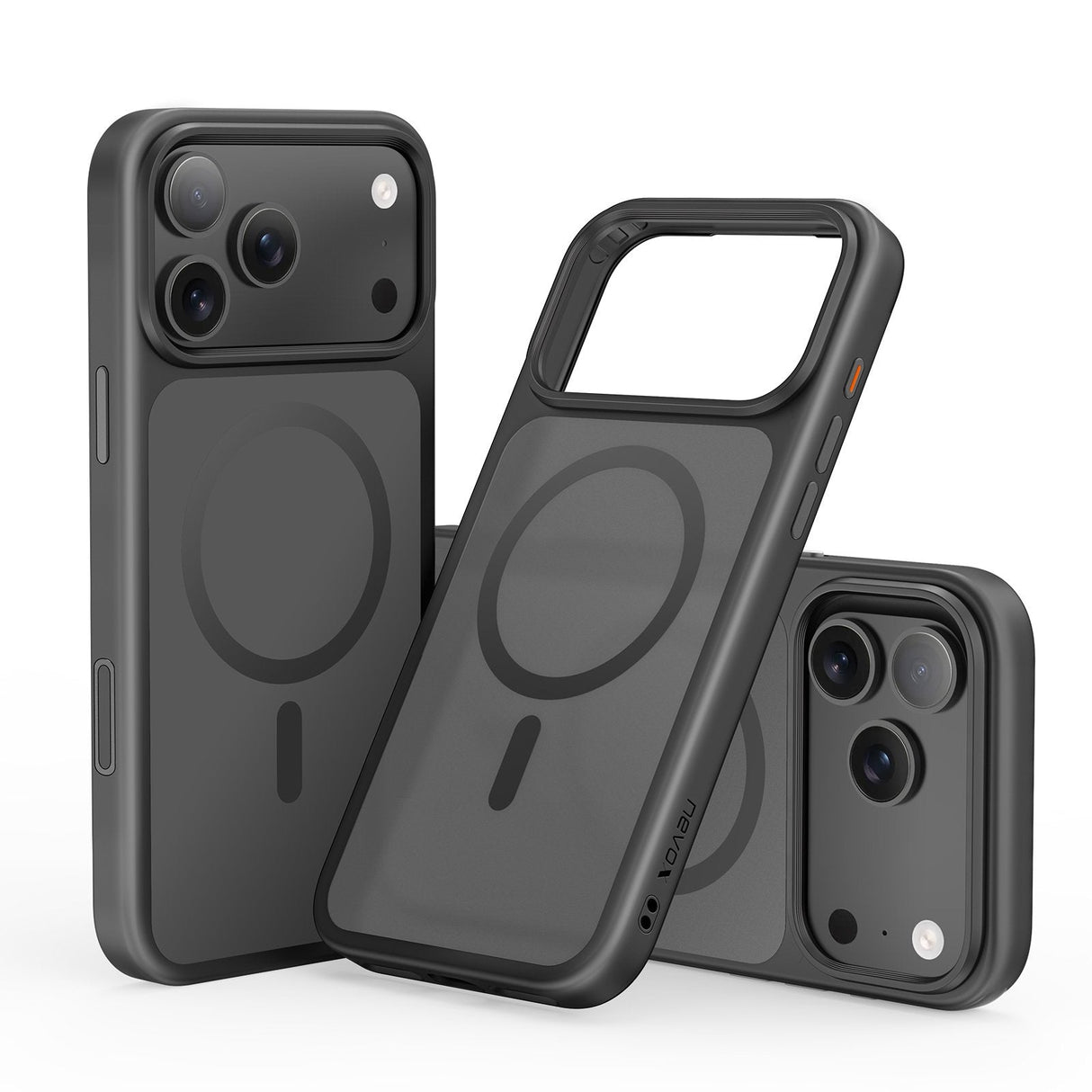 Nevox Styleshell Invisioiphone 17 Pro Kompatibel Con Magsafe Negro