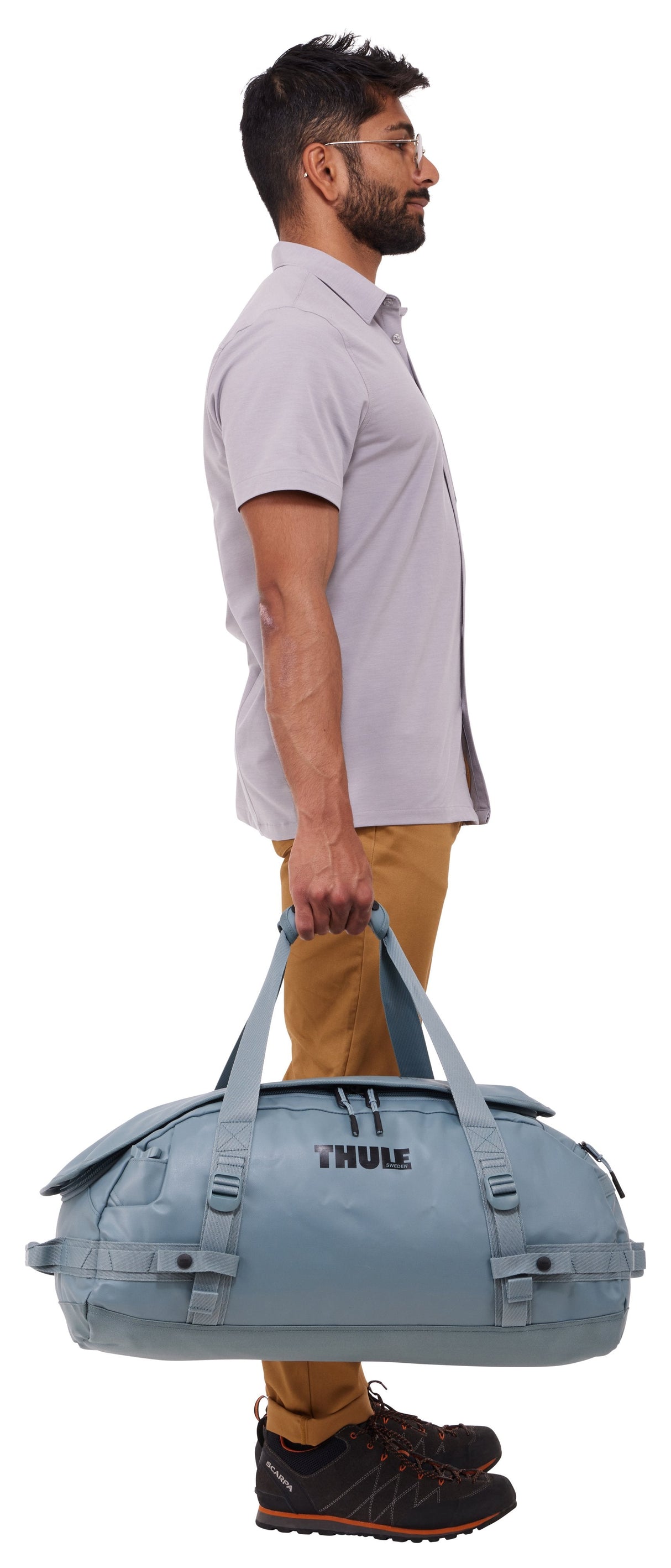 EAN 0085854255226 - Thule Chasm TDSD302 Pond Gray bolso de lona 40 L Poliéster Gris imagen 7