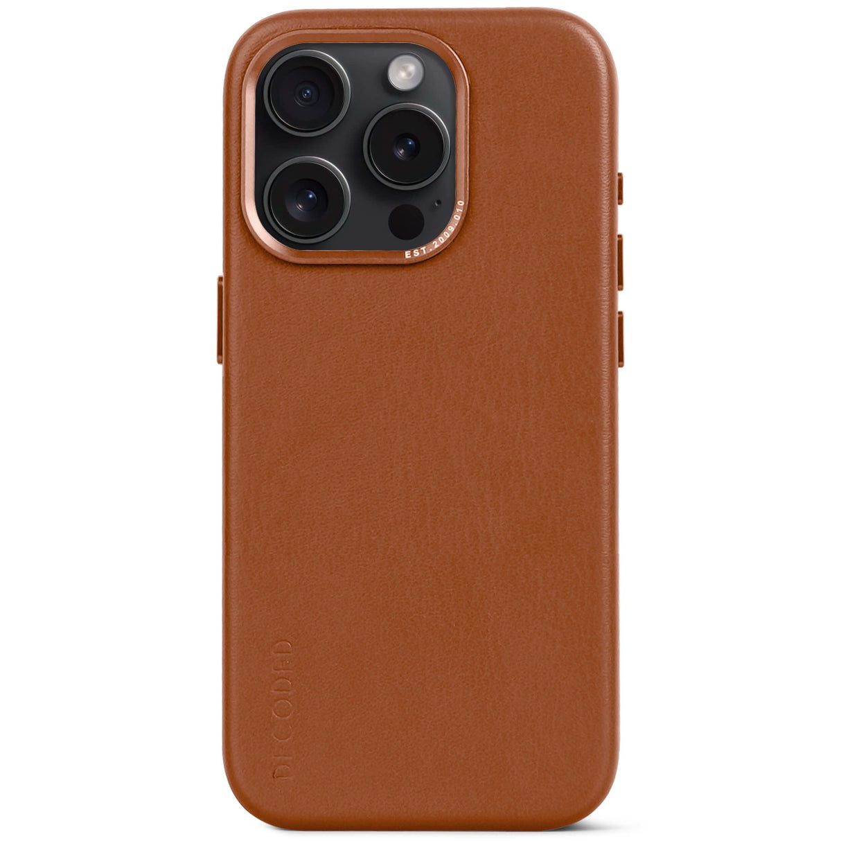 Decoded Leather Backcover For Iphone 15 Pro Tan