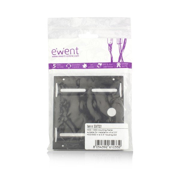 Kit Montaje Ewent Ew7001 Para Disco Duro Ssd De 2.5pulgadas