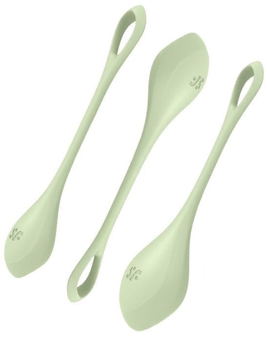 Satisfyer Yoni Power 2 Kit De Entrenamiento Verde