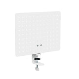 Organizador De Escritorio Activejet Apb-002w: Tablero Giratorio Perforado En Gris Y Blanco