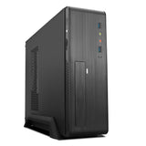 Tooq Caja Micro Atx, Mini Itx Slim - Fuente De Alimentacion 500w - 1x Hdd3,5 + 1x Sdd2,5 + 1x Hdd5.25 - 2x Usb 3.0, Sd