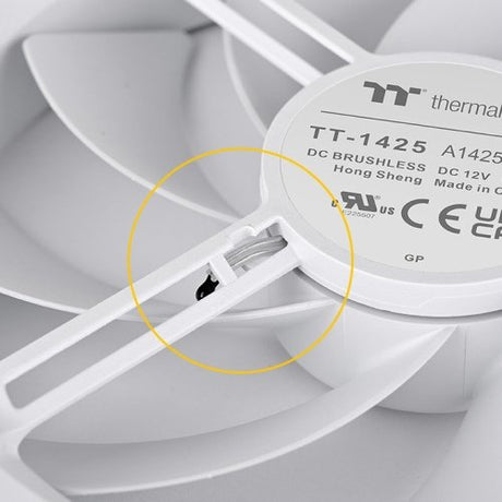 EAN 4711475648777 - Thermaltake TS140 EX Carcasa del ordenador Ventilador 14 cm Blanco 3 pieza(s) imagen 5
