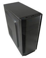 Caja Pc Lc-Power 7036b, Midi Tower, Pc, Metal, De Plástico, Negro, Atx,Micro Atx,Mini-Itx, 14,5 Cm