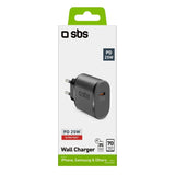 Sbs Tetr1cpd25 Cargador Usb-C Pd 25w Negro
