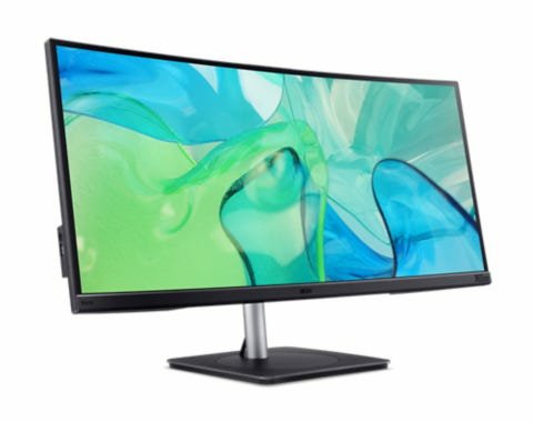 EAN 4711121803789 - Acer CB343CUR pantalla para PC 86,4 cm (34") 3440 x 1440 Pixeles UltraWide Quad HD LED Negro, Plata imagen 2