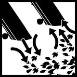 Soplador  Aspirador De Hojas Inalámbrico Einhell Ge-Cl 36 Li E-Solo, 36volt (2x18v) (Rojo/Negro, Sin Batería Ni Cargador)