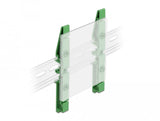 Delock 66263 Clip De Carril Din Para Pcb 122 Mm 4 Piezas