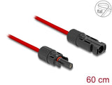 Delock Dl4 Solar Flachbandcable Mecker > Hchse 60cm Rojo