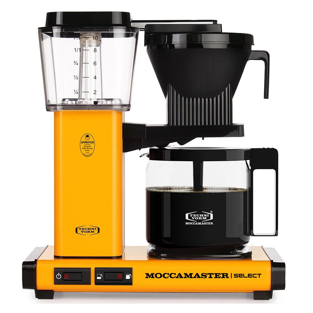 Cafetera Moccamaster Kbg Select Yellow Pepper Totalmente Automática Cafetera De Filtro 1,25 L