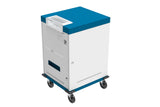 Goodconnections Gemma N32 Notebook-Ladewagen Weiss Blau