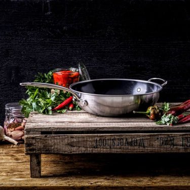 Greenpan Premiere  Wok 30 Cm Stainless Steel
