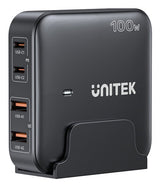EAN 4894160051066 - UNITEK P1229ABK01-EU 100w Universal Negro, Blanco Corriente alterna Carga rápida Interior imagen 1