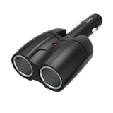 Hama Distribuidor De 2 Tomas De 12v Para Coche - Negro