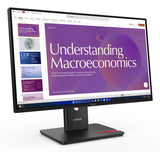 EAN 0198156725684 - Lenovo ThinkVision T24D-40 pantalla para PC 60,5 cm (23.8") 1920 x 1080 Pixeles Full HD LCD Negro imagen 4