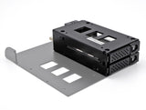 Delock 47011 Panel Bahía Disco Duro 2x 2,5" U.2 Nvme Ssd Con 5.25 Rahmen