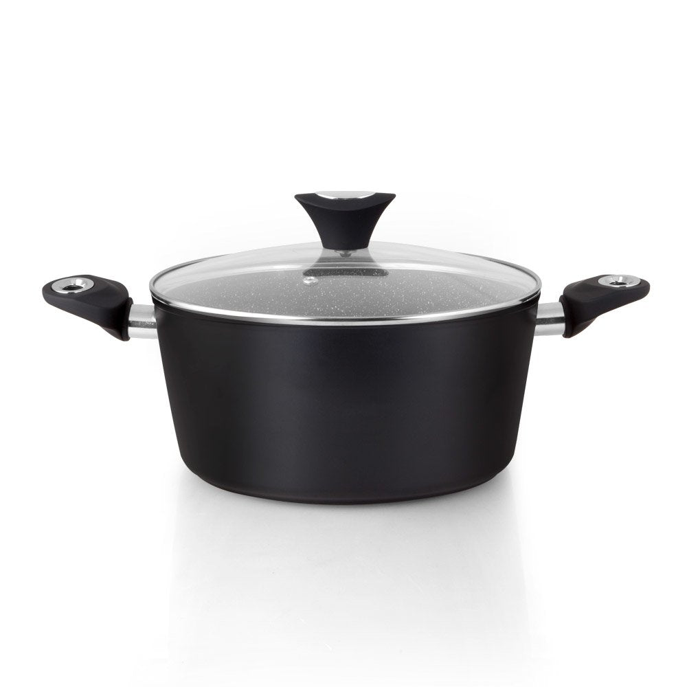 Orbegozo Cfm 2028 Fundicook Cacerola De Aluminio Forjado Con Capacidad De 5.09l - Antiadherente Libre De Pfoa - Mango