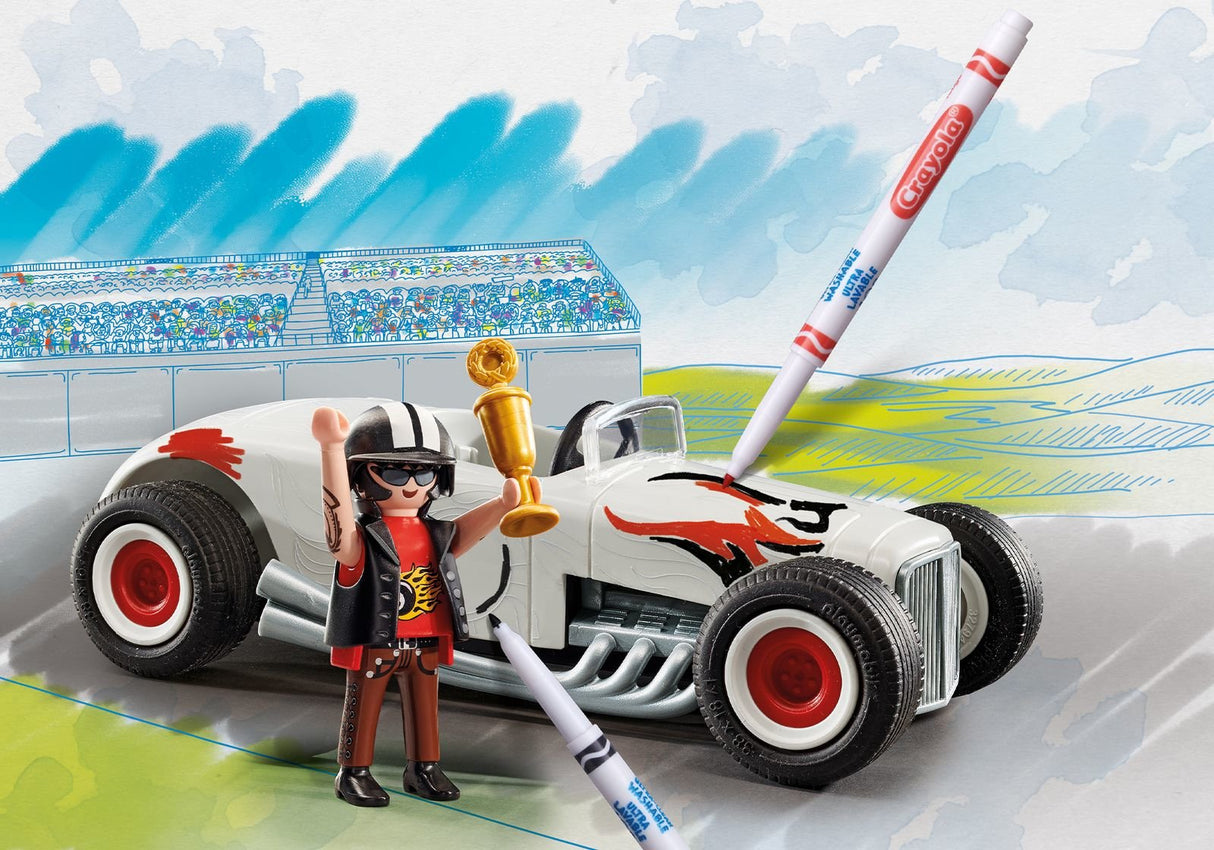 Playmobil 71376 Coche De Carreras De Colores