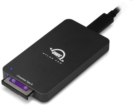 EAN 810586038263 - OWC Atlas FXR lector de tarjeta Thunderbolt 3/USB 3.2 Gen 2 (3.1 Gen 2) Negro imagen 1