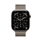 Apple Watch Series 11 Gps + Cellular 46mm Natural Titanium Case With Natural Milanese Loop - M L