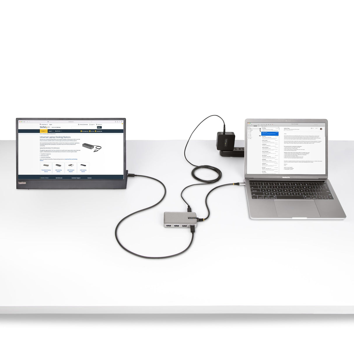 EAN 0065030893022 - StarTech.com HB31C3A1CDPPD3 hub de interfaz USB 3.2 Gen 2 (3.1 Gen 2) Type-C 10000 Mbit/s Plata imagen 6