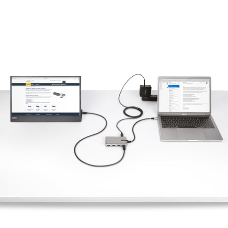 EAN 0065030893022 - StarTech.com HB31C3A1CDPPD3 hub de interfaz USB 3.2 Gen 2 (3.1 Gen 2) Type-C 10000 Mbit/s Plata imagen 6