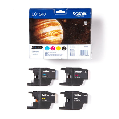 EAN 5014047562396 - Brother LC1240VALBP cartucho de tinta 4 pieza(s) Original Negro, Cian, Magenta, Amarillo imagen 3