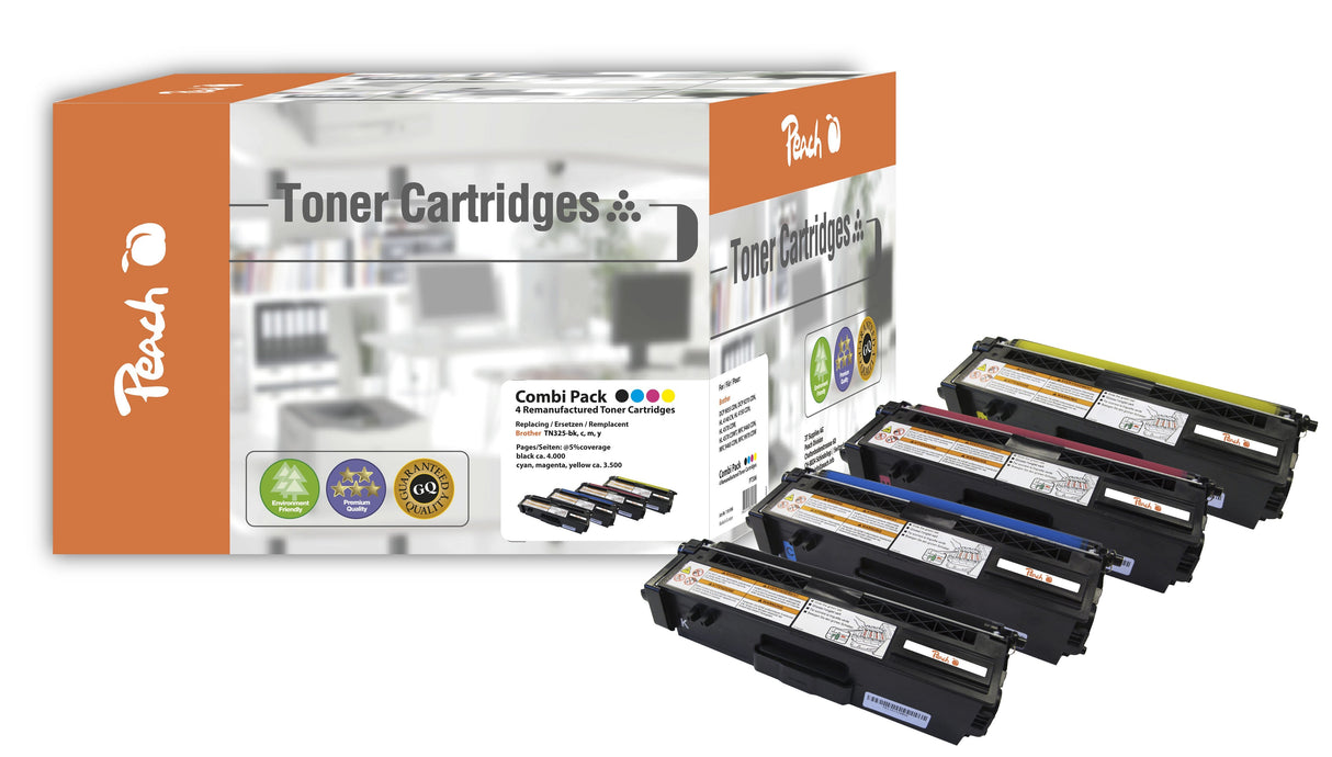 Peach Toner Compatible Para Brother Tn-325      Schwarz              Comp.