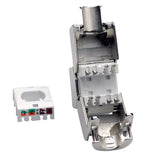 Kat.6a Class Ea Keystone Rj-45 Apantallado Sin Herramientas