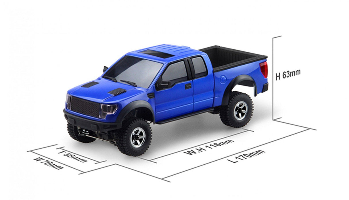 Amewi Rc Auto Pickup Scaler Bausatz Li-Po Akku 260mah/14+