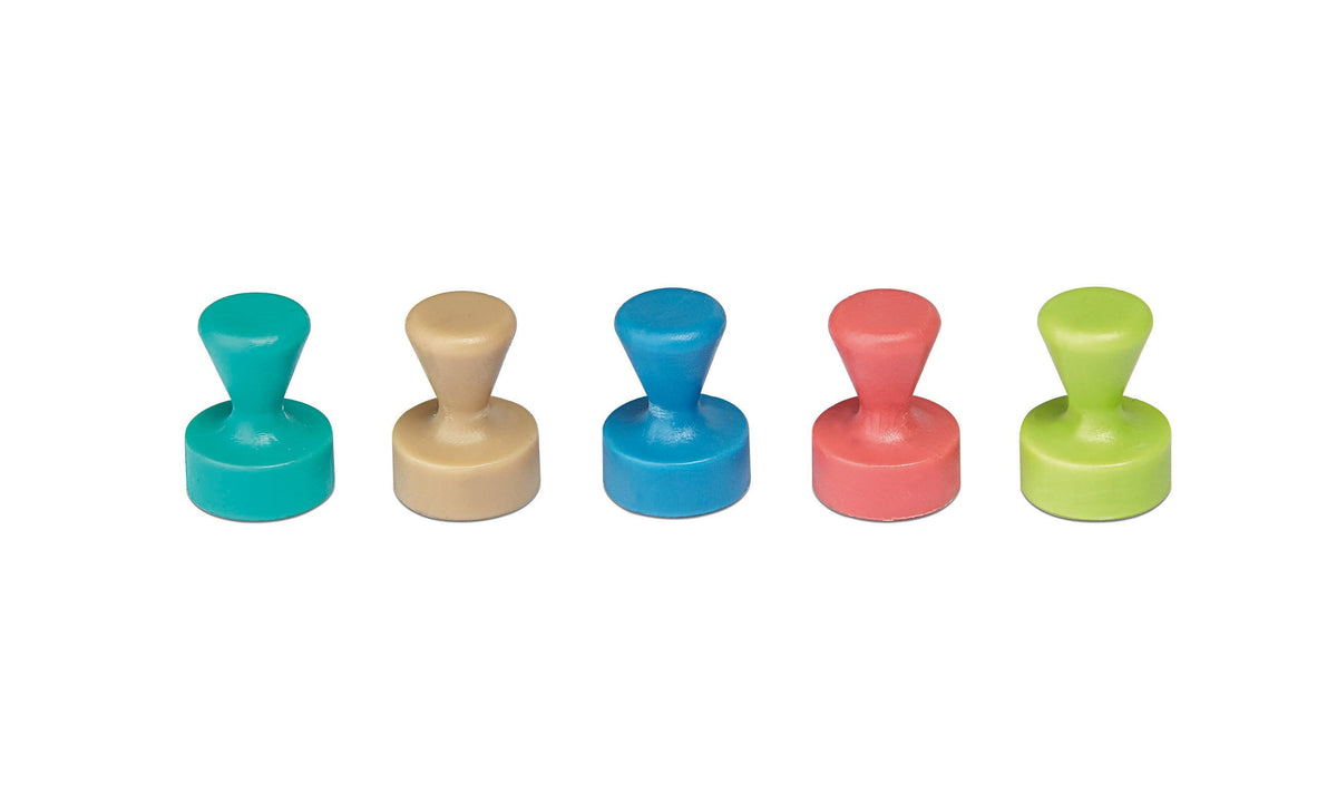 Maul Neodym-Kegelmagnete 12mm 10 Unidades Div. Colores