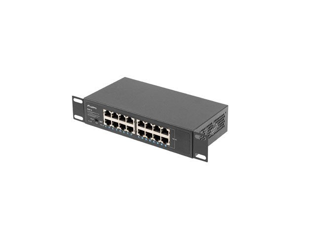 EAN 5901969429015 - Lanberg RSGE-16 switch No administrado Gigabit Ethernet (10/100/1000) 1U Negro imagen 4