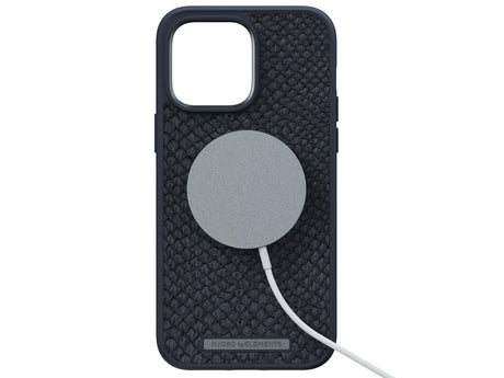 EAN 8720574621419 - Njord byELEMENTS Salmon Leather Magsafe funda para teléfono móvil 17 cm (6.7") Negro imagen 3