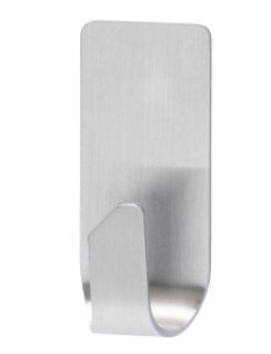 Tesa Powerstrips - Gancho Adhesivo De Acero Inoxidable Impermeable